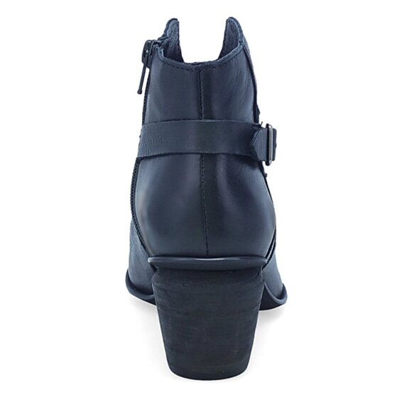 NEW MIZ MOOZ Made In Portugal Leather Joella Booties in black for women 825 6m3 - Picture 8 of 10